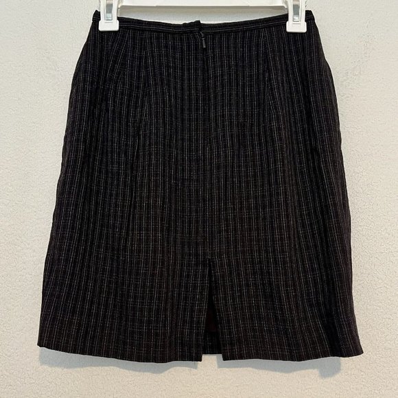 Vintage Ann Tijan For Kenar Petites Rayon Wool Skirt Size 0 - Picture 2 of 16
